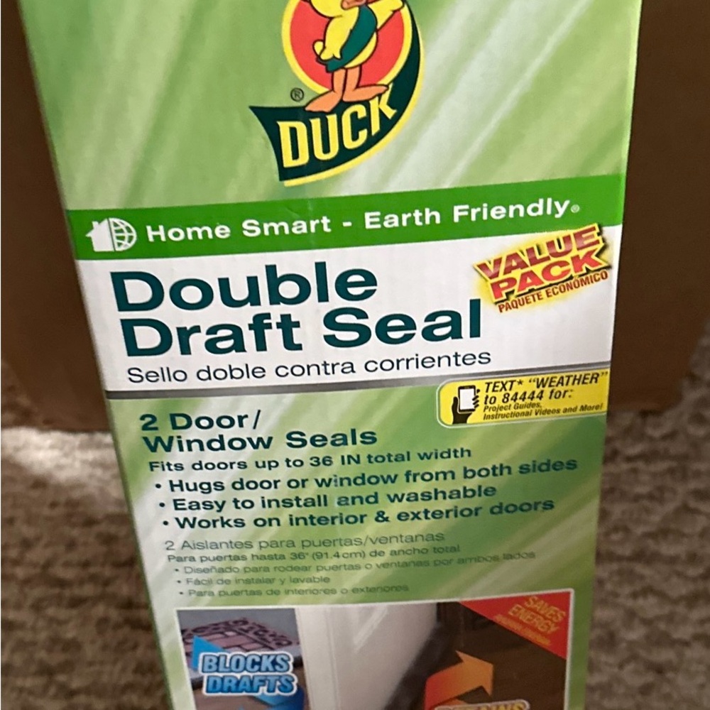 Duck Double Draft Seal - Green